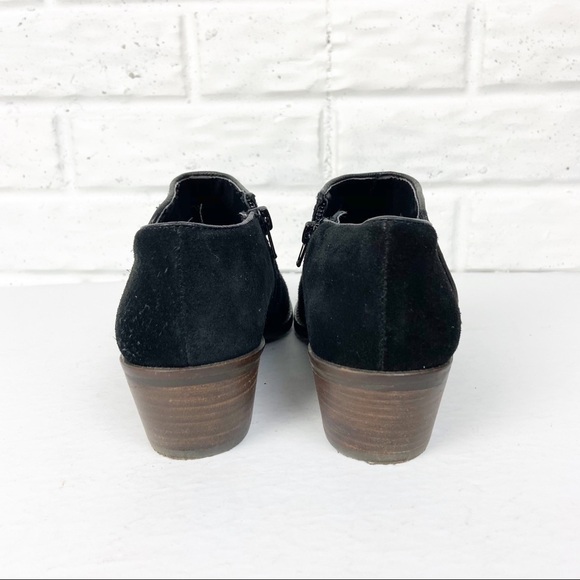 Lucky BRAND Faithly Black Suede Bootie - Picture 8 of 9
